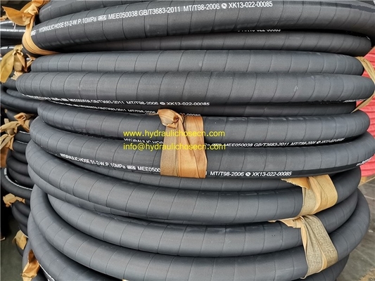 China Hydraulic hose, high pressure rubber hose, flexible rubber hose, high pressure flexible rubber hose, R1, R2, 4SH, 4SP supplier