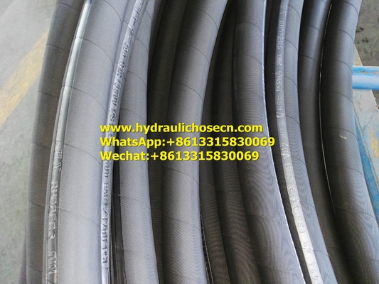 Hydraulic hose, high pressure rubber hose, flexible rubber hose, high pressure flexible rubber hose, R1, R2, 4SH, 4SP supplier