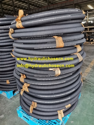 Hydraulic hose, high pressure rubber hose, flexible rubber hose, high pressure flexible rubber hose, R1, R2, 4SH, 4SP supplier