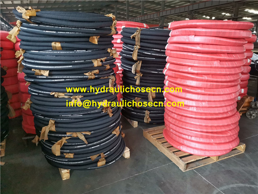 R1 R2 4SH 4SP Hydraulic hose, high pressure rubber hose,  high pressure flexible rubber hose, flexible hose supplier